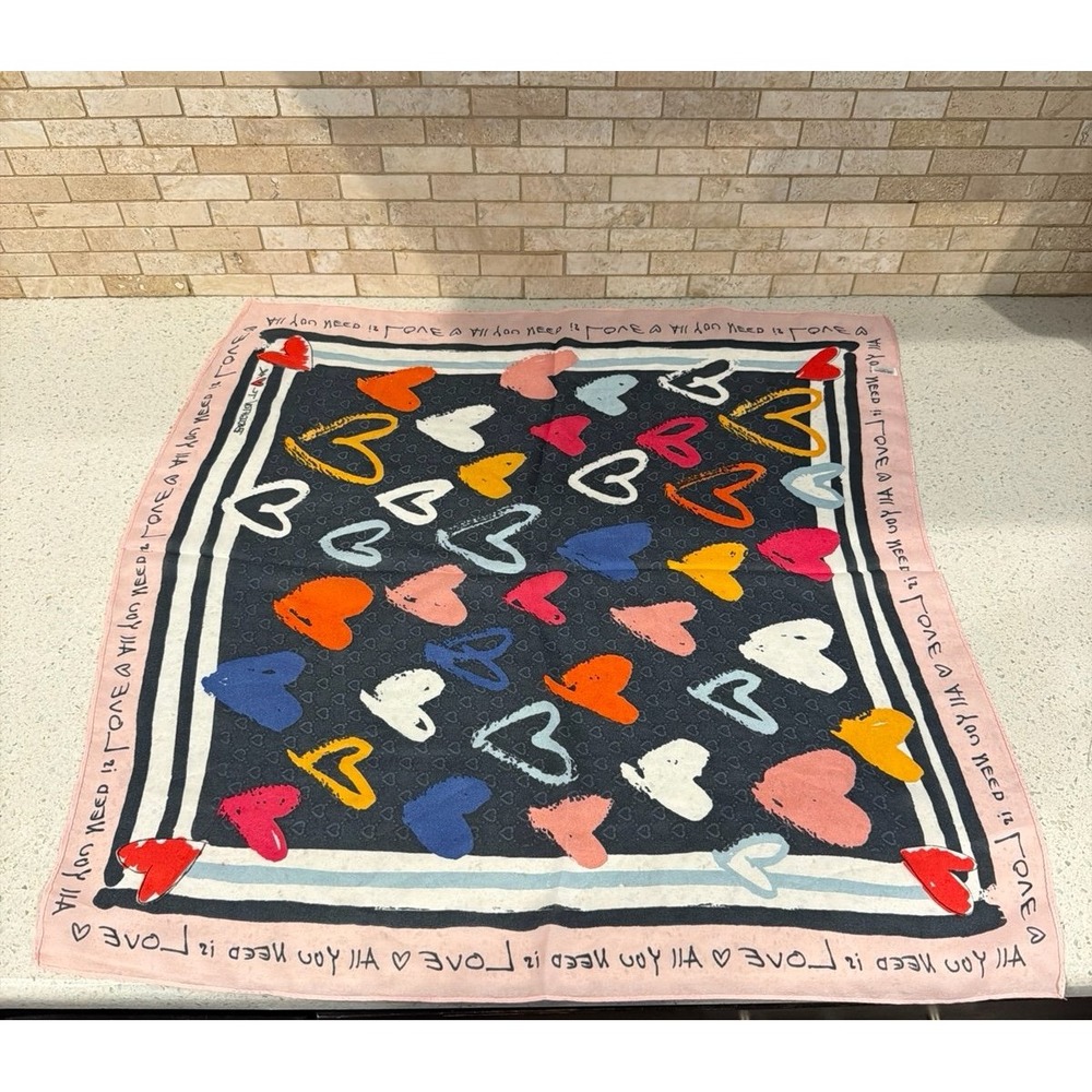 Brighton Color of Love Scarf Design By Tom Clancy 24"  Pre owned great condition